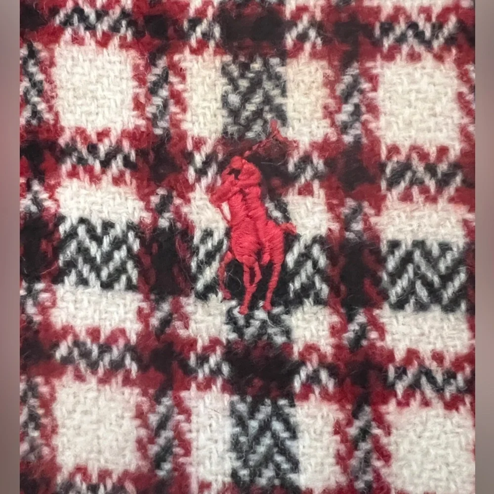 Polo Ralph Lauren Tartan Wool Scarf